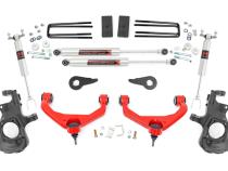 3.5 Inch Knuckle Lift Kit M1 Red Silverado/Sierra 2500HD/3500HD (11-19) Rough Country