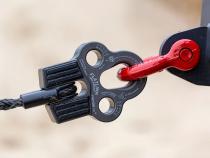 Winch Line Shackle Mount Foldable Flatlink Multimount Gray Factor 55
