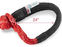 Extreme Duty Soft Shackle 1 1/8 Inch X 24 Inch Factor 55