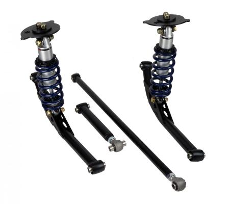 Rear HQ Coil-Over And Strongarm Kit For 1967-1970 Impala Upper And Lower Strongarms Panhard Bar HQ Coil-Over Shocks Springs Brackets And Hardware Ridetech