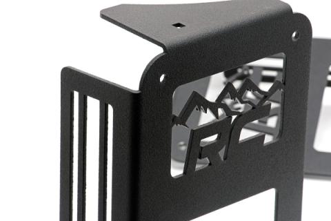 Jeep Tail Light Covers Mountains 07-18 Wrangler JK Rough Country