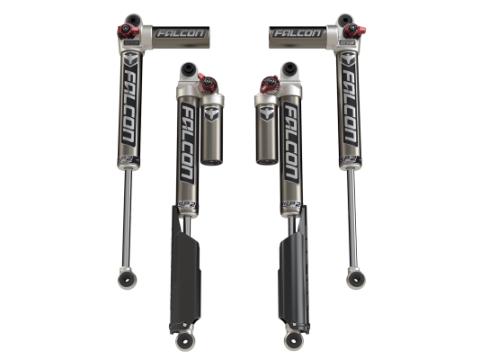 18-Up Jeep Wrangler JL 4 Door SP2 3.3 Fast Adjust Piggyback Shock Kit 2-4.5 Inch Lift Falcon Shocks
