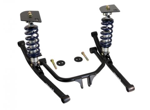 Rear TQ Coil-Over And Strongarm Kit For 58 Impala Upper And Lower Strongarms TQ Coil-Over Shocks Springs Brackets And Hardware Ridetech