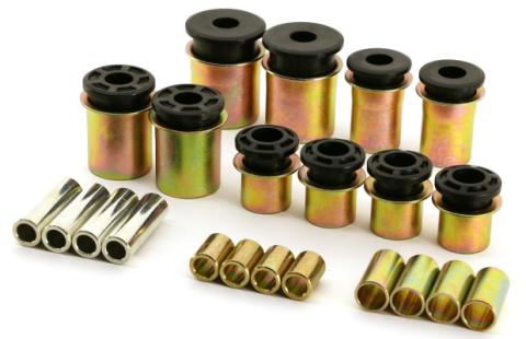Delrin Control Arm Bushings For 1978-1988 Monte Carlo Cutlass Bushings Shells And Sleeves For Direct Replacement Of Rubber Bushings In The Factory Front Upper And Lower Control Arms Ridetech