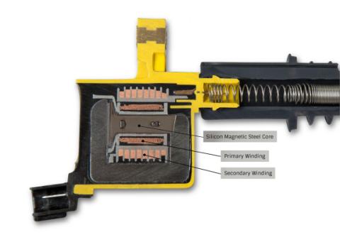 Ignition Coil Supercoil Series 07-16 Ford 3.5L/3.7L V6 Yellow Individual ACCEL