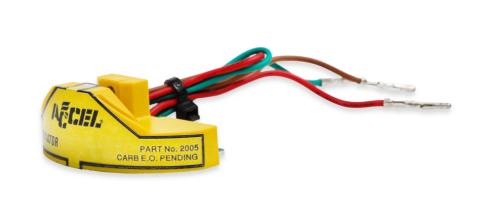 Points Eliminator Kit For Ford Motorcraft Points Distributors Points Conversion Kit For 1957-74 With Ford Motorcraft V8 Single Point Distributors.

Note: Not Designed To Work With Distributors Utilizing A Mechanical Tach Drive! ACCEL