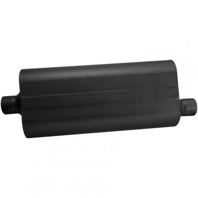70 Series Chambered Muffler 70 Series 2.50 Center In 2.50 Offset Out Mild Sound Flowmaster