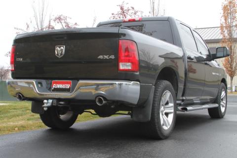 American Thunder Cat-Back Exhaust System 2009-2024 (Classic Body) Ram 1500 With 5.7L Hemi Engine, And 2009-2013 4.7L Models Aggressive Sound Flowmaster