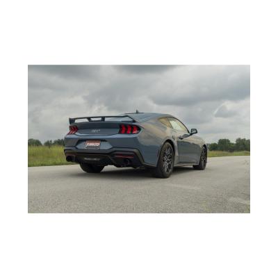 Outlaw Axle-Back Exhaust System Fits 2024-2026 Ford Mustang Gt 5.0-Liter And Ecoboost 2.3-Liter, Outlaw Axle-Back 3.0-Inch Stainless Steel Exhaust System, 4.0-Inch Black Tips With No Valves Flowmaster