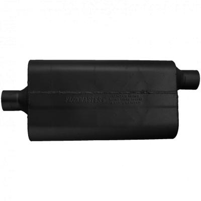 50 Series Delta Flow Chambered Muffler 50 Delta Flow 2.25 Center In 2.25 Offset Out Moderate Sound Flowmaster