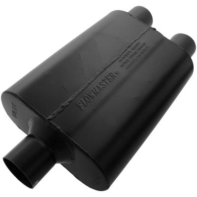 Super 44 Series Chambered Muffler Super 44 2.50 Center In 2.50 Dual Out Aggressive Sound Flowmaster