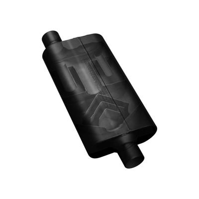 50 Series Delta Flow Chambered Muffler 50 Delta Flow 3.00 Center In 2.50 Dual Out Moderate Sound Flowmaster