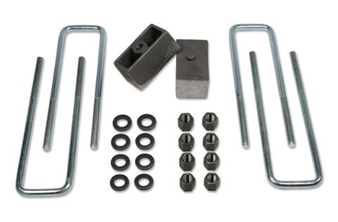 2 Inch Rear Block &amp; U-Bolt Kit 04-14 Nissan Titan 4WD Tuff Country