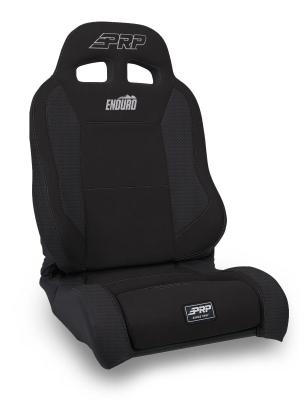 EnduroTrek Reclining Suspension Seat Black Suede Driver PRP Seats