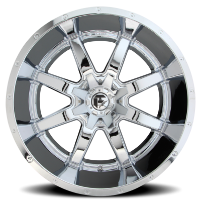 Aluminum Wheels 20X9 Maverick D536 5 On 139.7/5 On 150 Chrome 110.3 Bore 1 Offset Fuel Off Road Wheels