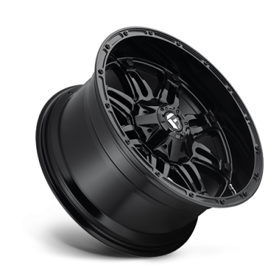 Aluminum Wheels 20X10 Hostage D625 5 On 114.3/5 On 127 Gloss Black 78.1 Bore -18 Offset Fuel Off Road Wheels