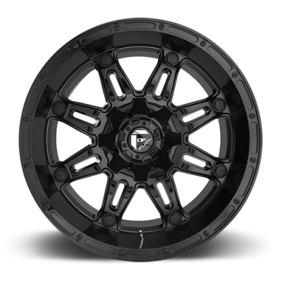 Aluminum Wheels 20X10 Hostage D625 5 On 114.3/5 On 127 Gloss Black 78.1 Bore -18 Offset Fuel Off Road Wheels