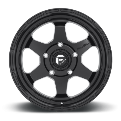 Aluminum Wheels 18X9 Shok D664 5 On 127 Matte Black 71.5 Bore 1 Offset Fuel Off Road Wheels