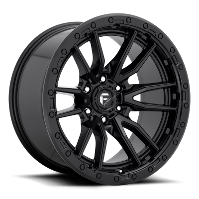Aluminum Wheels 22X10 Rebel D679 6 On 135 Matte Black 87.1 Bore -13 Offset Fuel Off Road Wheels