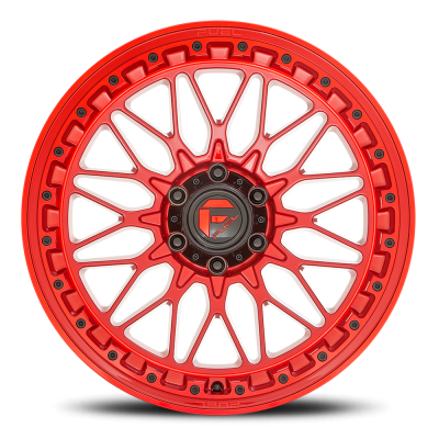 Aluminum Wheels 17X9 Trigger D758 5 On 127 Candy Red 71.5 Bore 1 Offset Fuel Off Road Wheels