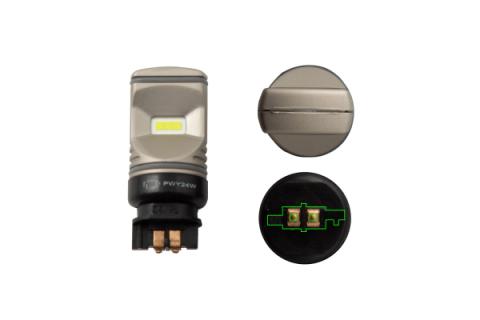 PWY24W HP60 Cool White LED Bulb Single Diode Dynamics