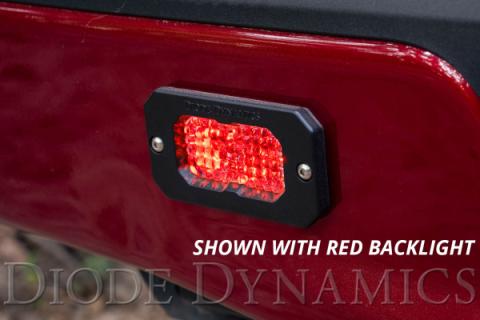 Stage Series 2 Inch LED Pod, Pro White Flood Flush RBL Each