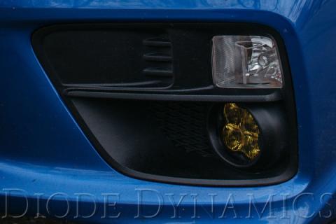SS3 LED Fog Light Kit for 2008-2009 Ford Taurus X White SAE Fog Max w/ Backlight Diode Dynamics