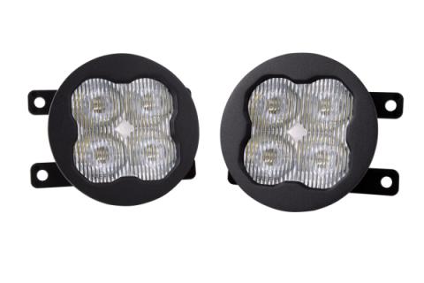 SS3 LED Fog Light Kit for 2013-2016 Ford Fusion White SAE Fog Max w/ Backlight Diode Dynamics