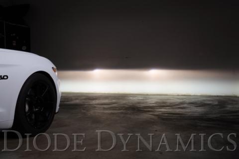 SS3 LED Fog Light Kit for 2015-2017 Ford Mustang White SAE Fog Max w/ Backlight Diode Dynamics