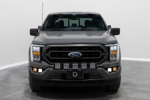 SS3 LED Fog Pocket Kit for 2021-2022 Ford F-150, Yellow Sport Diode Dynamics