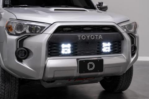 SS5 Stealth Grille LED 2-Pod Kit for 2014-2023 Toyota 4Runner, Sport White Combo Diode Dynamics