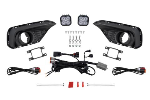 SS3 Add-On Fog Lamp Kit for 2024 Ford Mustang EcoBoost White Sport Diode Dynamics