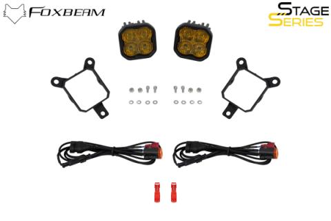 SS3 SAE/DOT Type YS Fog Light Kit Yellow (3000K) Sport (14.5 watts) Yellow SAE Fog Diode Dynamics