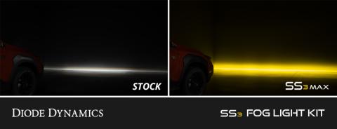 SS3 SAE/DOT Type YS Fog Light Kit Yellow (3000K) Pro (36 watts) Yellow SAE Fog Diode Dynamics