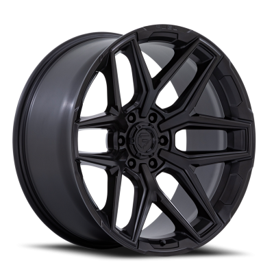 Aluminum Wheels 20X9 Flux 6 FC854MX 6 On 114.3 Blackout 66.06 Bore 20 Offset Fuel Off Road Wheels