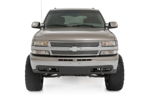 LED Light Kit Ditch Mount 2 Inch Black Pair Spot Chevy Silverado 1500 (99-06)/Tahoe (00-06) Rough Country