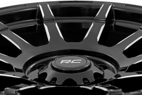 83 Series Wheel One-Piece Gloss Black 17x9 6x135 +0mm Rough Country