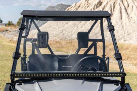 Full Windshield Scratch Resistant Honda Pioneer 520 Rough Country