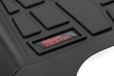 Sure-Fit Floor Mats Front &amp; Rear Chevy/GMC Canyon/Colorado 2WD/4WD (23-26) Rough Country