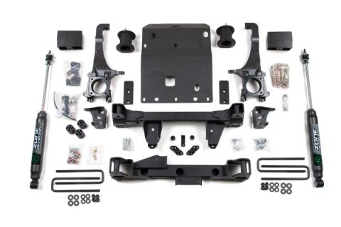 05-15 Toyota Tacoma 4 Inch Front 3 Inch Rear Lift Kit With Nitro Shocks Zone Offroad
