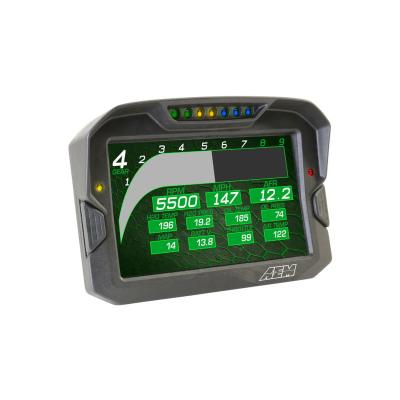 CD-7 Carbon Non-Logging/ Non-GPS Display 7-inch diagonal screen, carbon fiber enclosure, wiring harness included AEM Electronics