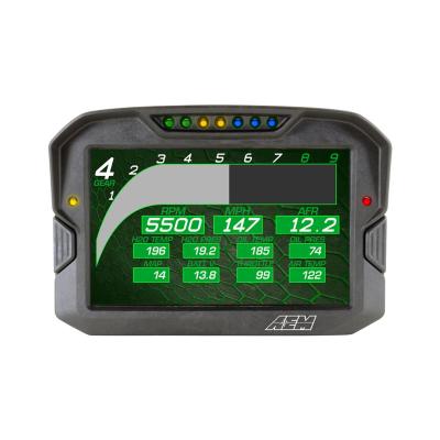 CD-7 Carbon Non-Logging/ Non-GPS Display 7-inch diagonal screen, carbon fiber enclosure, wiring harness included AEM Electronics