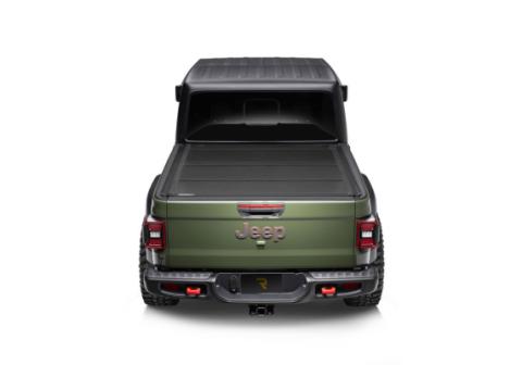 BAKFlip MX4 TS Hard Folding Truck Bed Cover 2016-2023 Toyota Tacoma 5 Foot Bed with Deck Rail System BAK