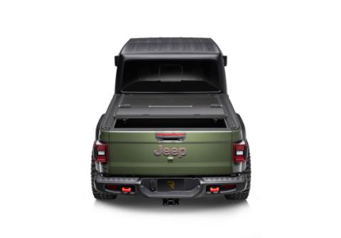 BAKFlip MX4 TS Hard Folding Truck Bed Cover 2016-2023 Toyota Tacoma 5 Foot Bed with Deck Rail System BAK