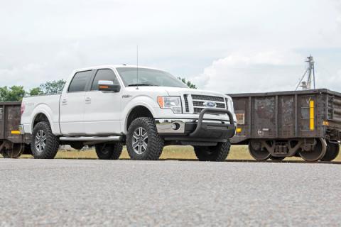 3 Inch Lift Kit Red Ford F-150 4WD (2009-2013) Rough Country
