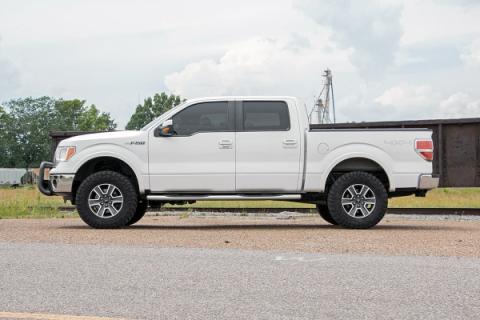 3 Inch Lift Kit Red Ford F-150 4WD (2009-2013) Rough Country