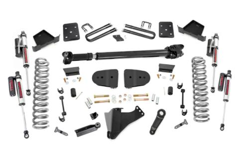 4.5 Inch Suspension Lift Kit w/Front Drive Shaft Vertex 17-19 F-250 4WD Diesel Rough Country