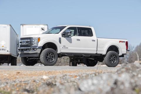 4.5 Inch Suspension Lift Kit w/Front Drive Shaft Vertex 17-19 F-250 4WD Diesel Rough Country