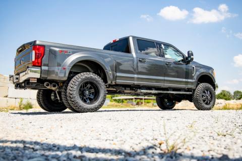 4.5 Inch Inch Ford Suspension Lift Kit w/ Vertex Shocks and Front Driveshaft 17-20 F-350 4WD Diesel Dually Rough Country