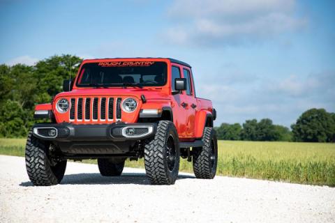 3.5 Inch Jeep Suspension Lift Kit Coil Springs No Shocks 20-Up Gladiator Rough Country